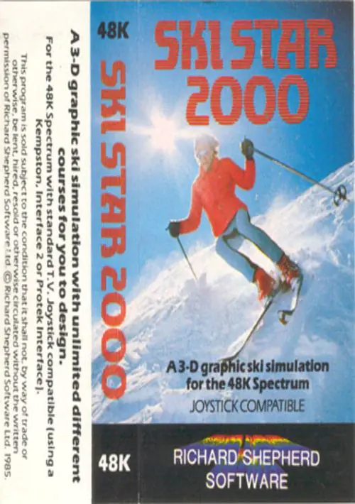 Ski Star 2000 (1985)(Richard Shepherd Software)[a] ROM download