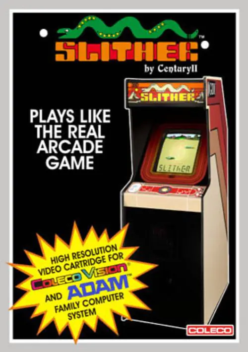 Slither (1983)(Coleco) ROM download