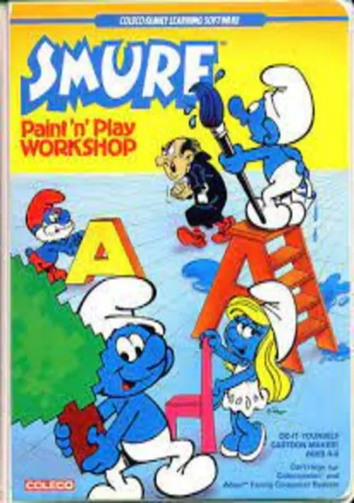 Smurf - Paint 'n Play Workshop (1983) ROM download
