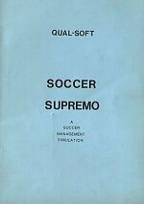 Soccer Supremo ROM download