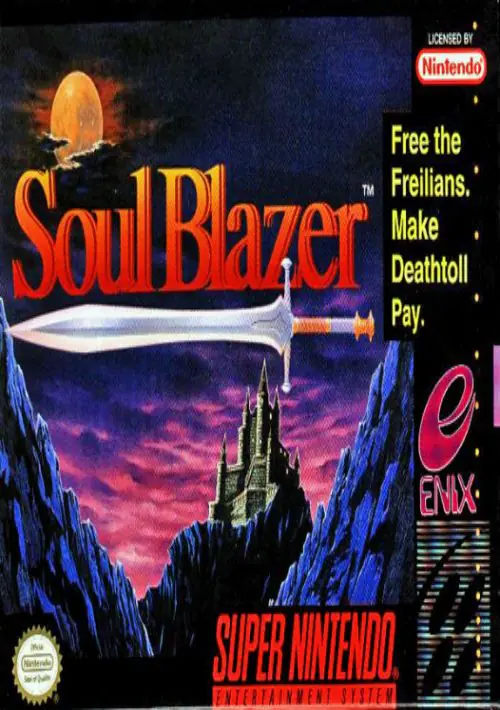 Soul Blazer ROM Download - Super Nintendo(SNES)