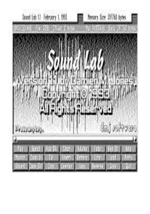 Soundlab v1.1 (1993)(DMJ)[m Noid] ROM download