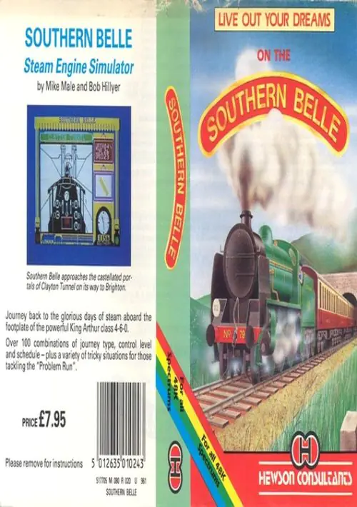 Southern Belle (1985)(Hewson Consultants) ROM download