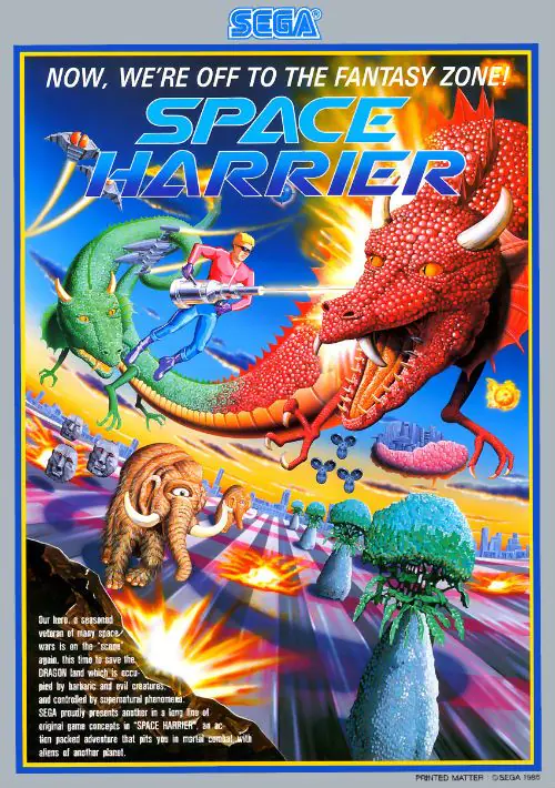 Space Harrier (Rev A, 8751 315-5163A) ROM download