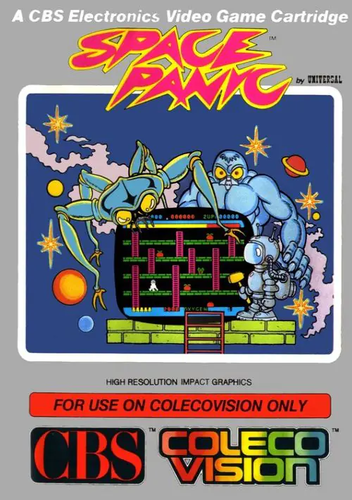 Space Panic (1983)(Coleco) ROM download