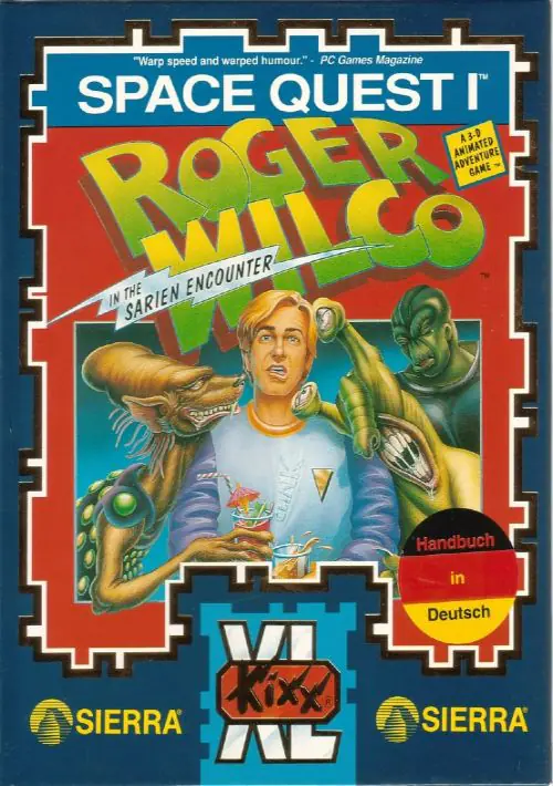 Space Quest I - Roger Wilco In The Sarien Encounter (remake)_Disk0 ROM download