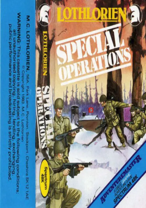 Special Operations (1984)(MC Lothlorien) ROM download