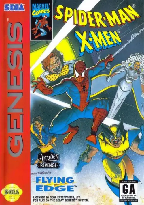  Spider-Man And The X-Men In Arcade's Revenge ROM download
