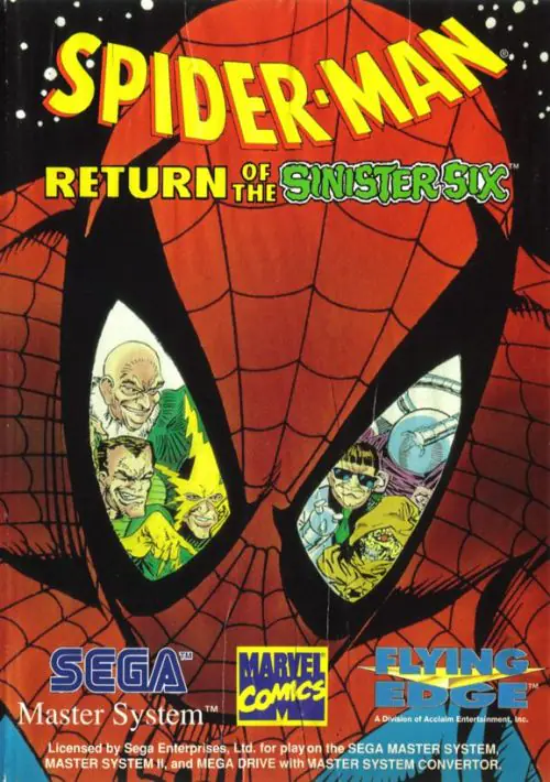 Spider-Man - Return Of The Sinister Six ROM download