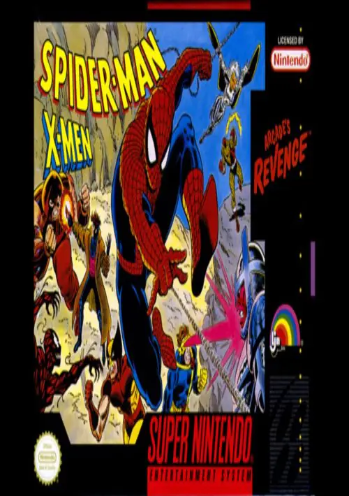 Spider-Man And The X-Men In Arcade's Revenge (4Man) ROM download