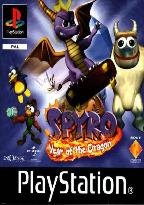  Spyro - Year Of The Dragon (EU) ROM download