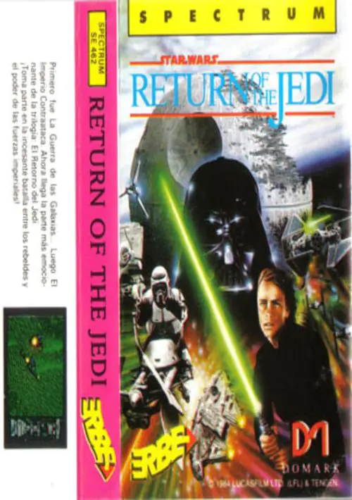 Star Wars III - Return Of The Jedi (1989)(Domark)[48-128K] ROM download