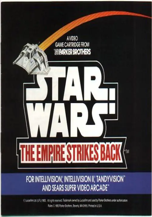 Star Wars - The Empire Strikes Back (1983) ROM download