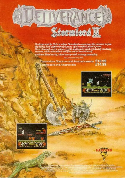 Stormlord II - Deliverance (1990)(Hewson Consultants) ROM download