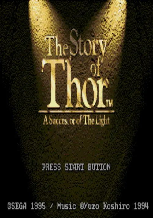 Story Of Thor, The - A Successor Of The Light (8) (Eng) ROM download