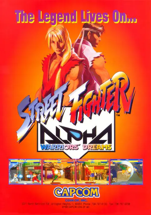 Street Fighter Alpha - Warriors' Dreams (Euro 950727)  ROM download