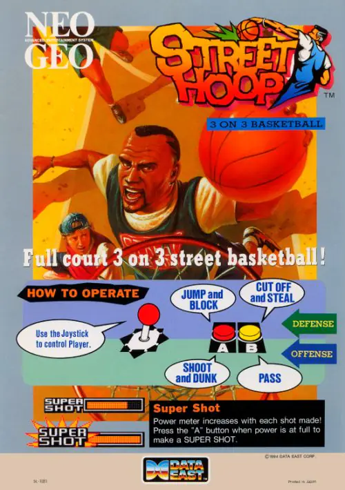 Street Hoop / Street Slam / Dunk Dream ROM download