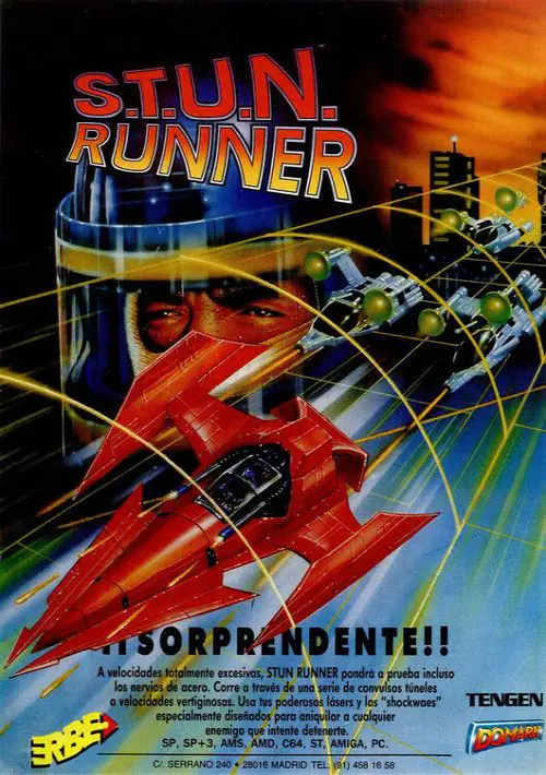 S.T.U.N. Runner (1990)(Erbe Software)(Side B)[re-release] ROM download