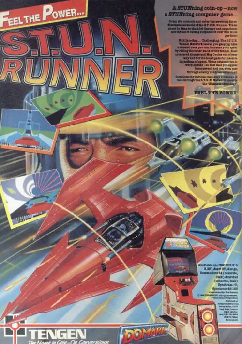 Stun Runner (UK) (1991).dsk ROM download