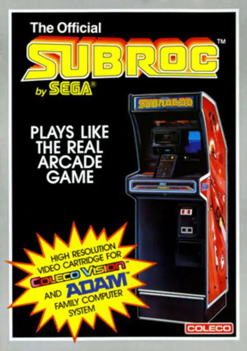 Subroc (1983)(Coleco) ROM download