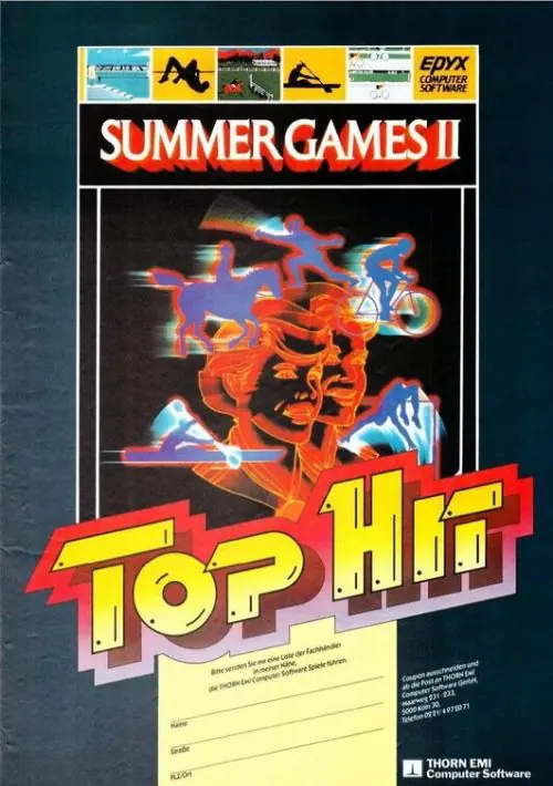 Summer Games 2 (UK) (1989) (Disk 2 Of 2).dsk ROM download