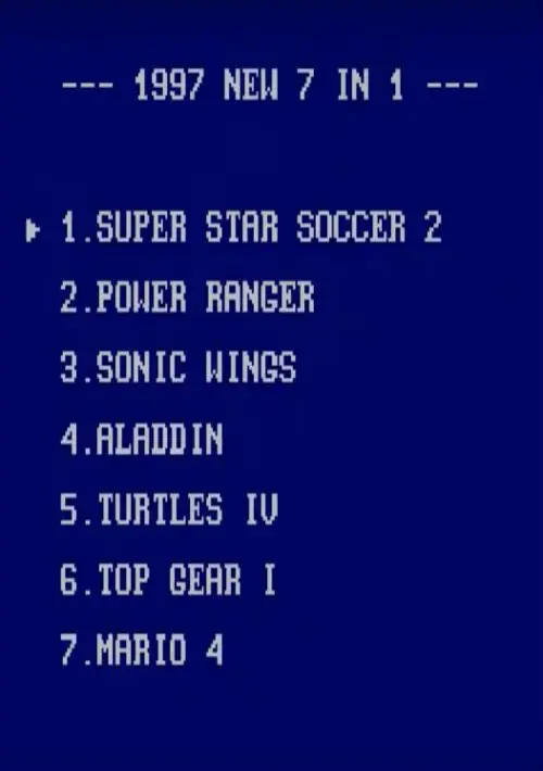 Super 7-in-1 1997 ROM download