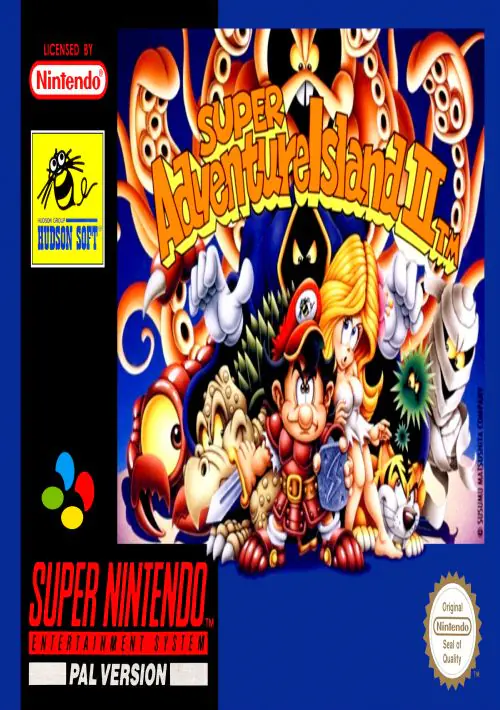Super Adventure Island II EU ROM Download Super Nintendo SNES 