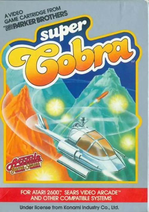Super Cobra (1982) (Parker Bros) ROM