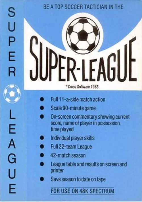 Super League (1989)(Players Premier Software) ROM