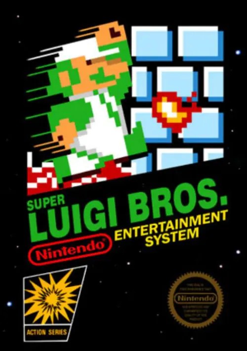 Super Luigi Bros (SMB1 Hack) ROM