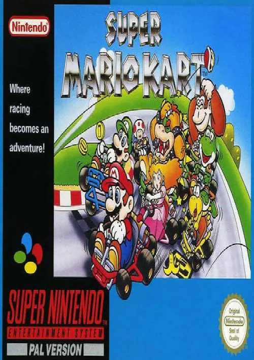  Super Mario Kart (Turbo Hack) ROM download