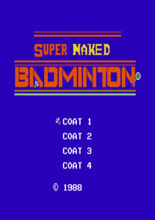 Super Naked Badminton (Super Dyna'mix Badminiton Hack) ROM download