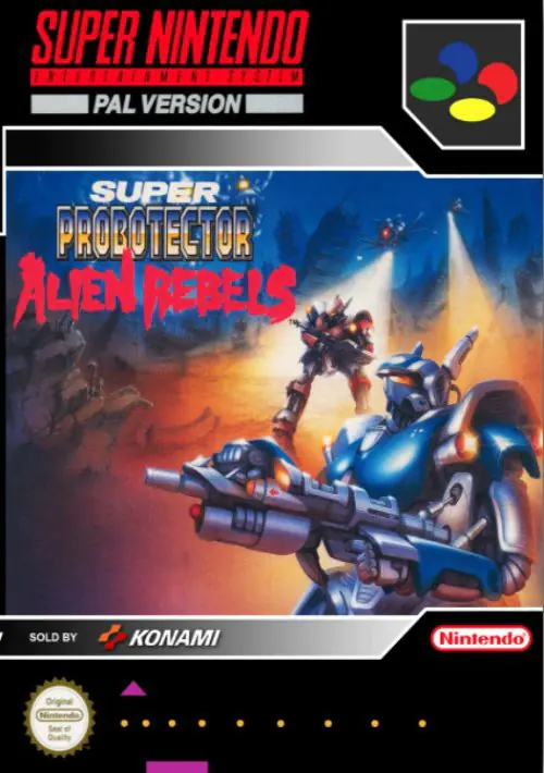 Super Probotector - The Alien Rebels (EU) ROM download