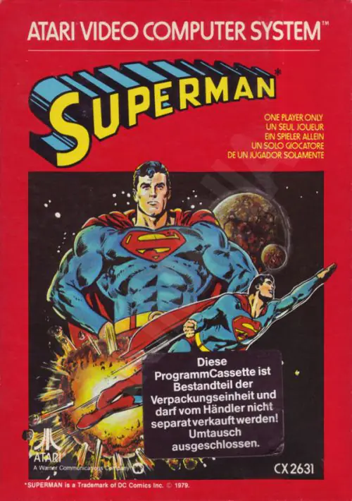 Superman (1978) (Atari) ROM download
