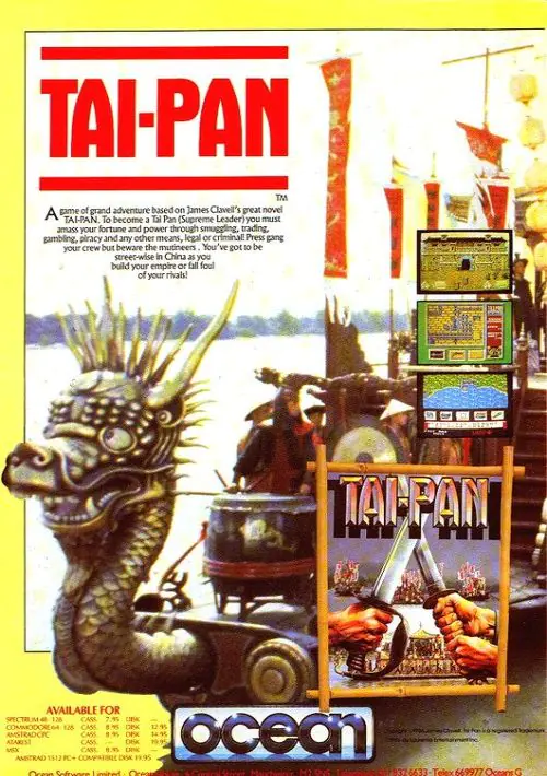 Tai-Pan (1987)(Ocean)[a] ROM download