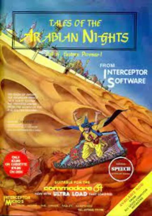 Tales Of The Arabian Nights (1985)(Interceptor Micros)[h TSTH][bootfile] ROM download