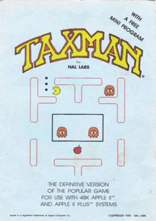 Taxman (1981)(H.A.L. Labs)[a] ROM
