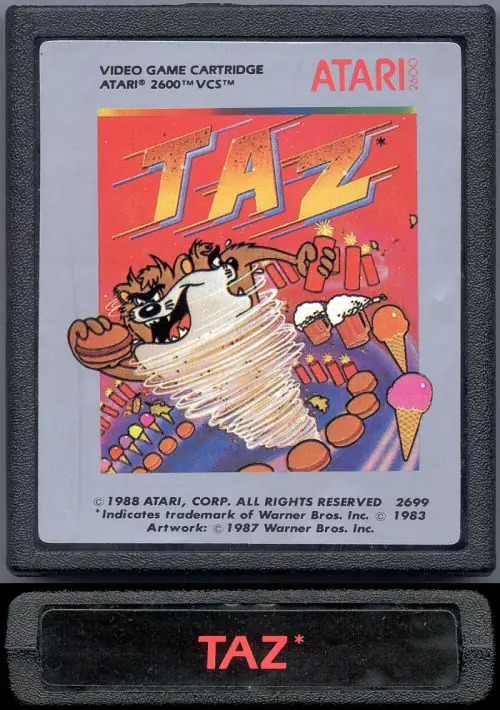 Taz (1983) (Atari) ROM