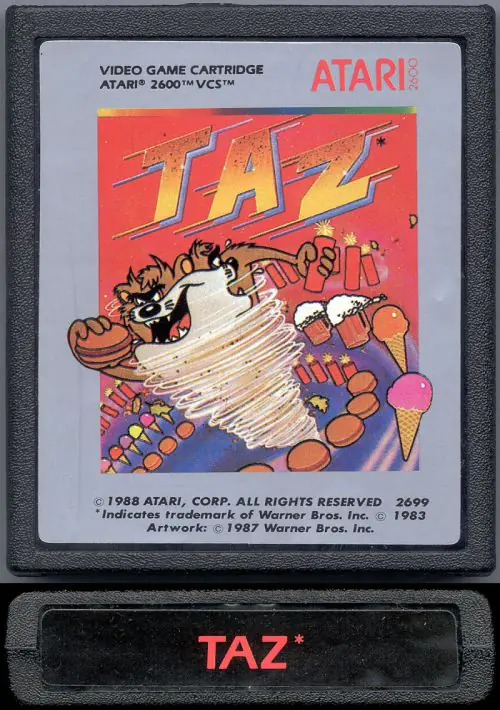 Taz (1983) (Atari) ROM download