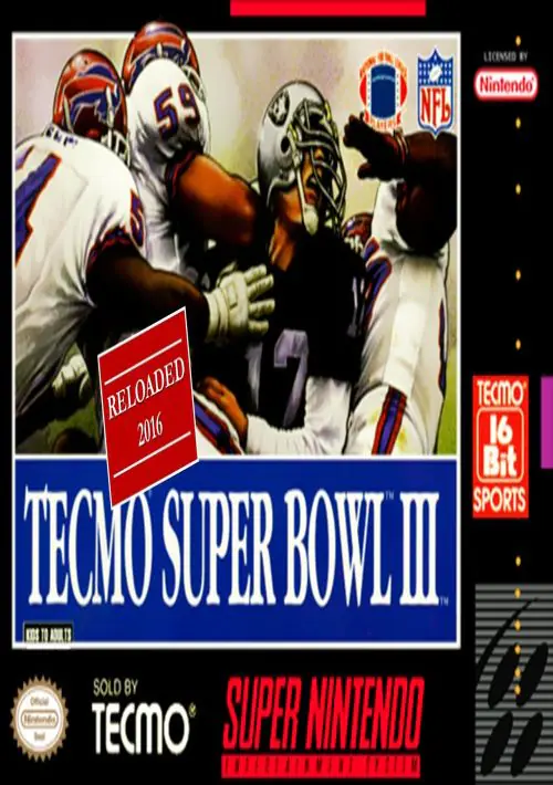  Tecmo Super Bowl III - Final Edition ROM download