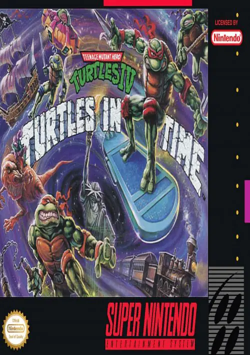 Teenage Mutant Hero Turtles IV - Turtles In Time (EU) ROM download