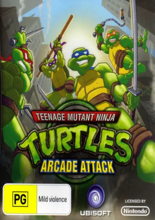 Teenage Mutant Ninja Turtles - Arcade Attack (EU)(BAHAMUT) ROM download