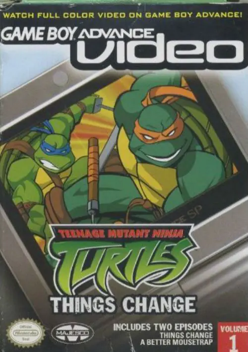 Teenage Mutant Ninja Turtles Volume 1 - Gameboy Advance Video (F) ROM download