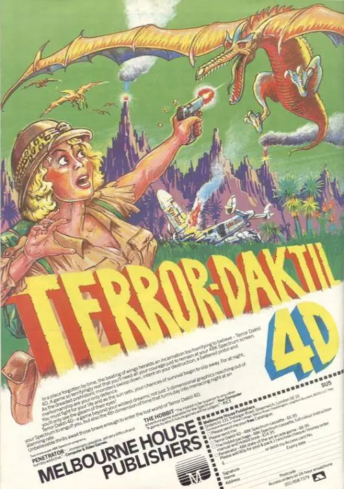 Terror-Daktil 4D (1983)(Melbourne House)[a] ROM download