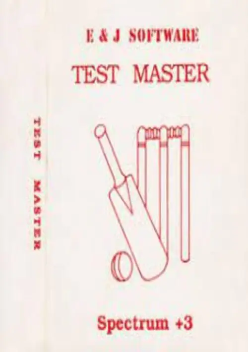 Test Master (1988)(E&J Software) ROM download