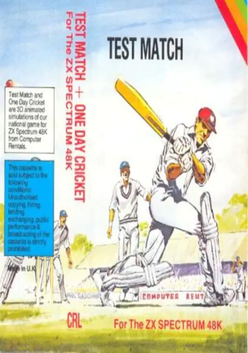 Test Match (1983)(CRL Group) ROM download