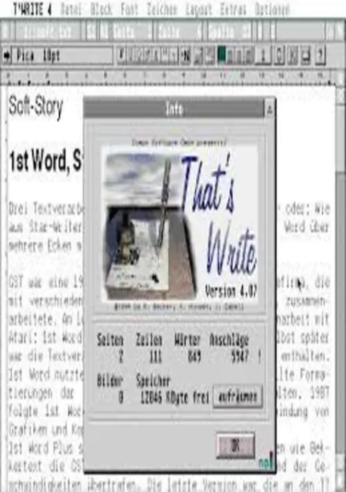 That's Write v1.24 (1989)(Compo)(Disk 1 of 2) ROM download