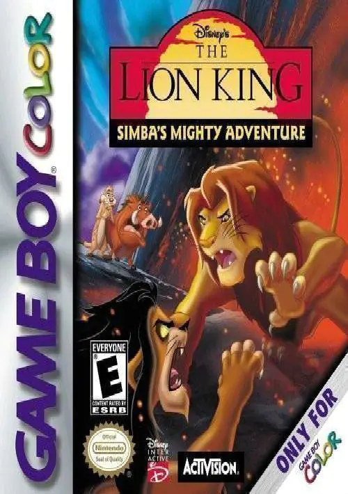 The Lion King - Simba's Mighty Adventure ROM download