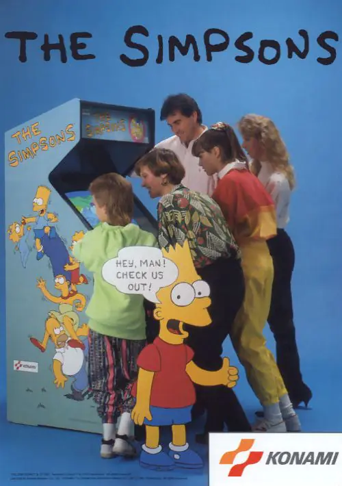 The Simpsons (4 Players World, set 2) ROM download