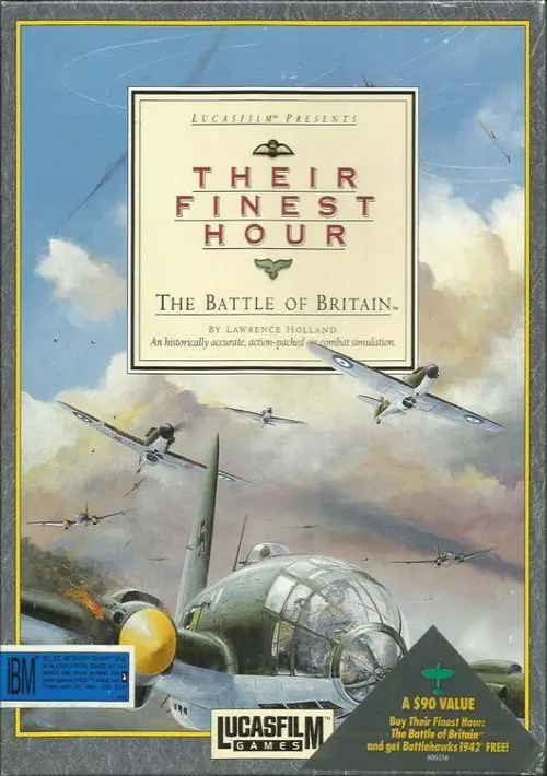 Their finest Hour - The Battle of Britain Datadisk (1994)(U.S. Gold)[cr ICS] ROM download